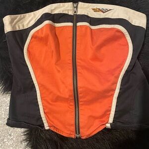 Vintage Harley Davidson tube top